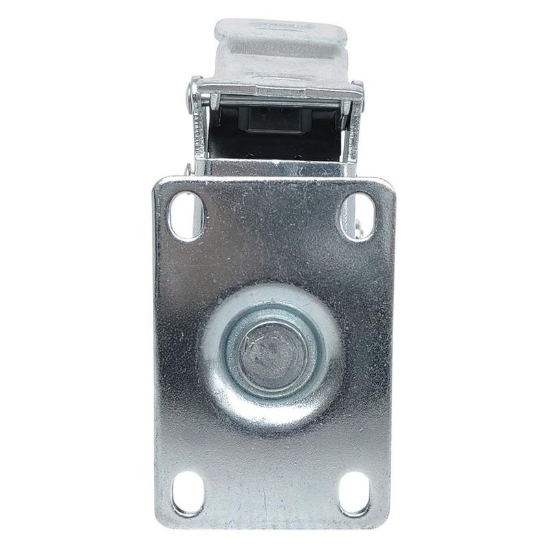 Rodo Giratorio 5 Plg de Hule Gris con Freno