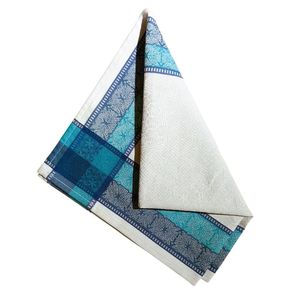 Servilleta de Tela Cuadrada de 47 x 47 Cm Color Turquesa