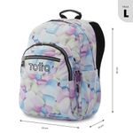 Mochila Totto Acuarela Talla L Colores Surtidos