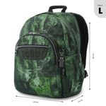 Mochila Totto Acuarela Talla L Colores Surtidos