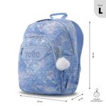 Mochila Totto Acuarela Talla L Colores Surtidos