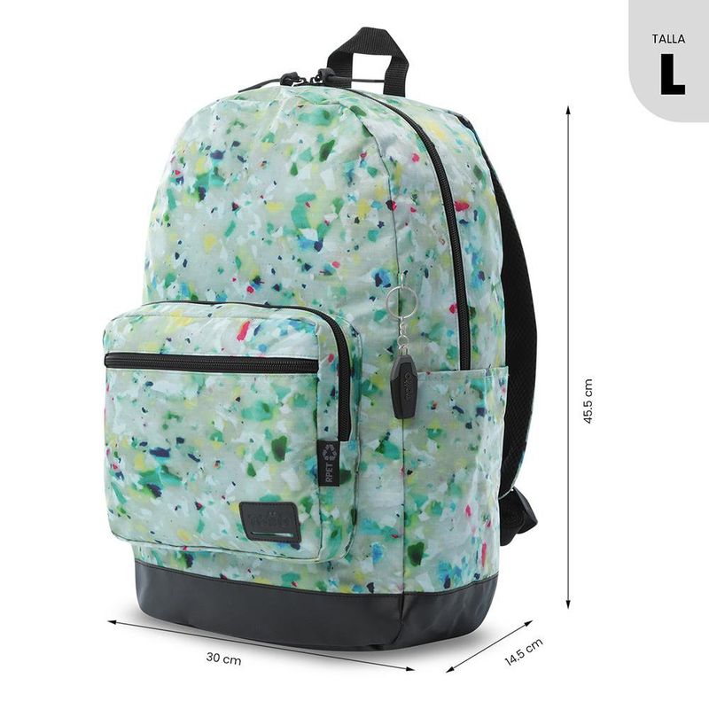 Mochila Unisex Diseño Tocax con 2 Bolsas Colores Surtidos