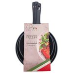 Set de Sartenes Antiadherentes Marble Azul Sara Ita de 20 24 y 28 cm