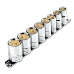 Set De Copas 9 Piezas Raíz 3/8 Plg - Pretul
