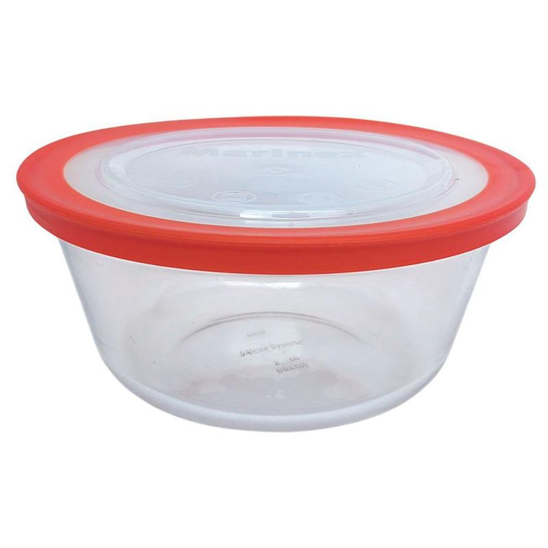 Recipiente Redondo con Tapa de 1.2 L