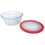 Recipiente Redondo con Tapa de 1.2 L