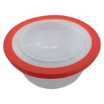 Recipiente Redondo con Tapa de 1.2 L
