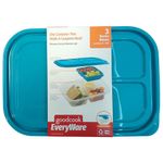 Recipientes Bento Box con 3 Divisiones en Set de 3