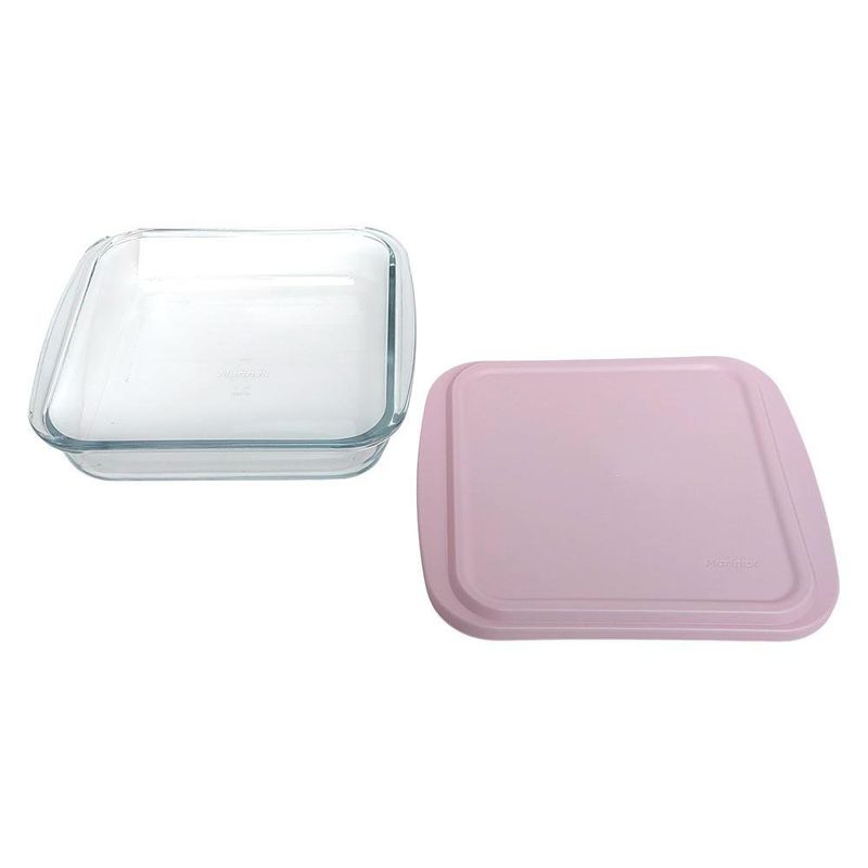 Fuente Clásica Cuadrada con Tapa de 1.8 L Colores Surtidos