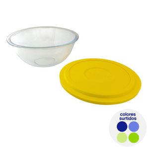 Recipiente con Tapa Plus de 1.5 L Colores Surtidos