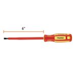 Destornillador Aislado Plano de 6 Plg