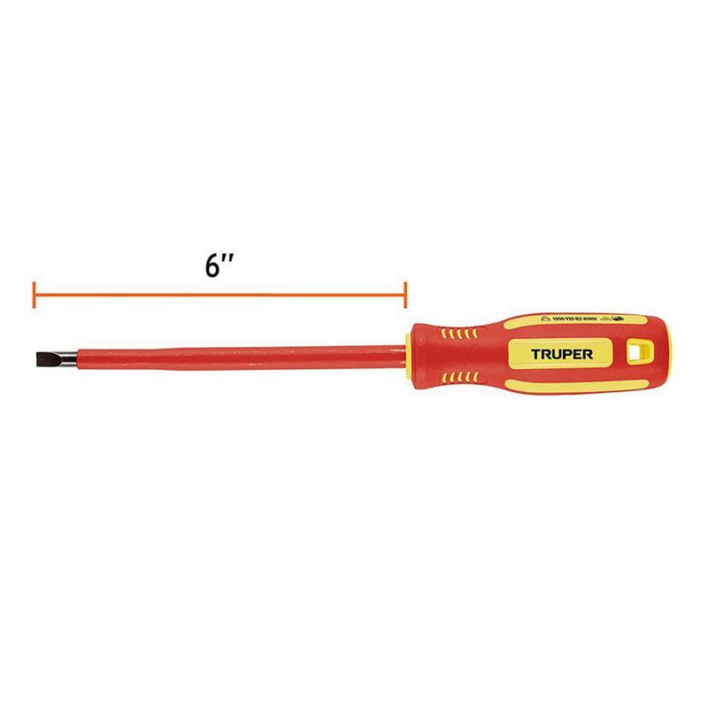 Destornillador Aislado Plano de 6 Plg