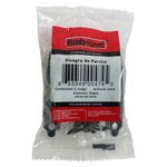 Bisagra Tipo Parche Negra 2 Piezas de 7 cm