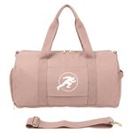 Bolsa Deportiva Tipo Duffel para Gimnasio y Viaje con Correa Color Rosado