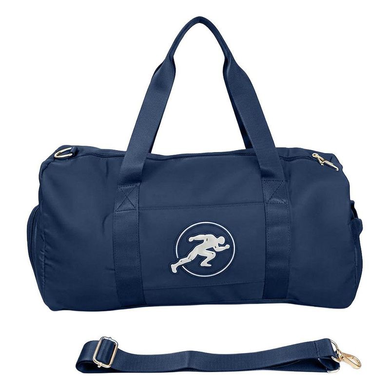 Bolsa Deportiva Tipo Duffel para Gimnasio y Viaje con Correa Color Azul