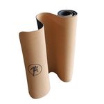 Mat de Corcho para Yoga Antideslizante de 183 x 61 x 0.4 cm Natural y Ecológico