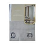 Cortina Jacquard Color Gris de 137 x 228 Cm