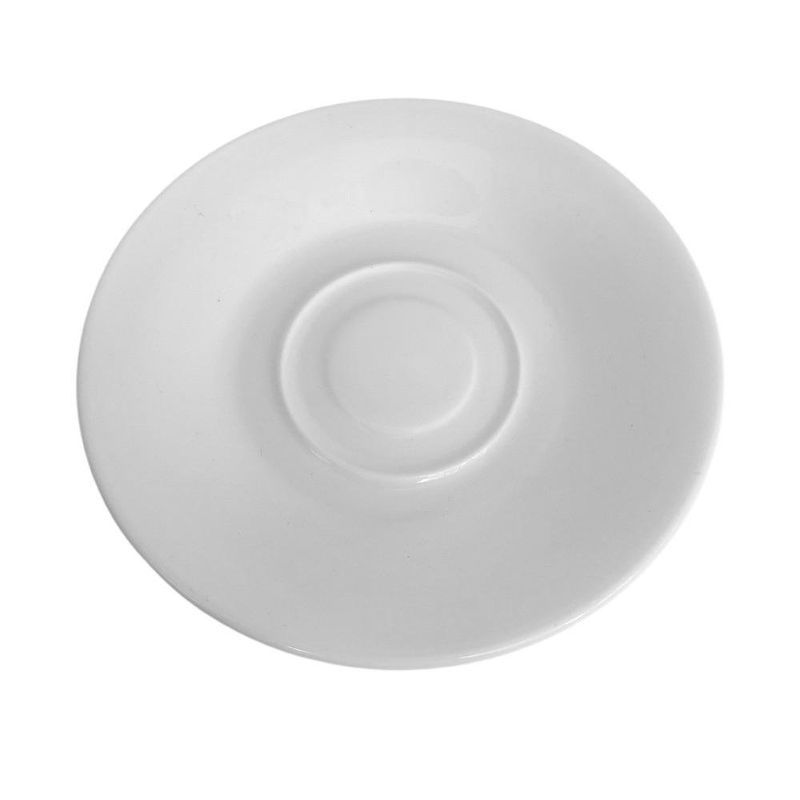 Set de Porcelana Taza Cónica con Plato 6 Oz