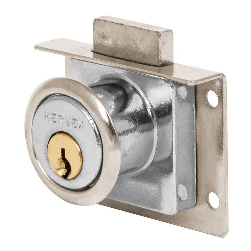 Cerradura Para Muebles Cromo - Hermex