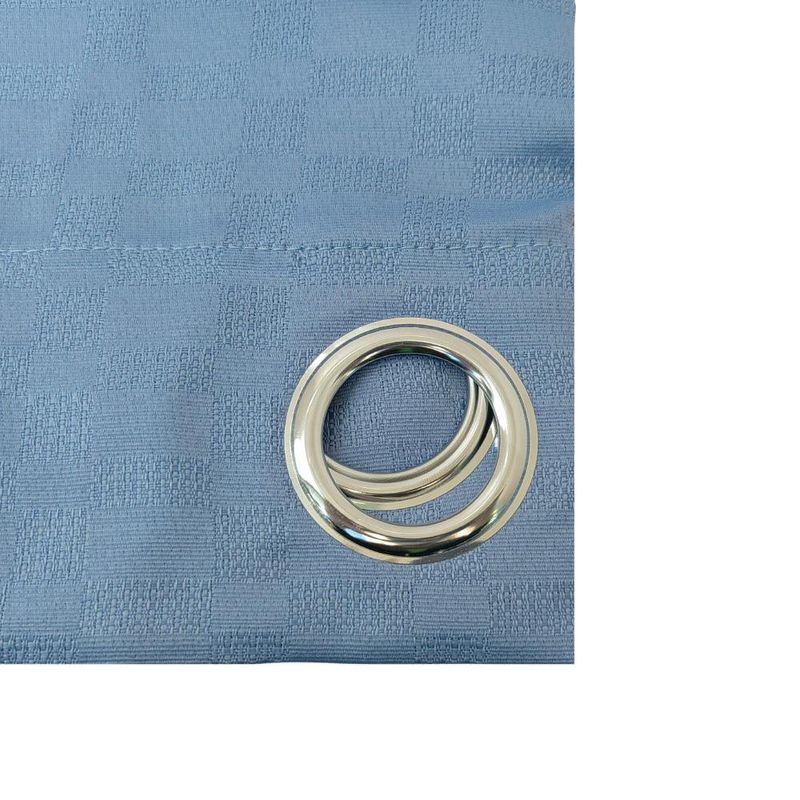 Cortina Jacquard Color Azul de 137 x 228 Cm