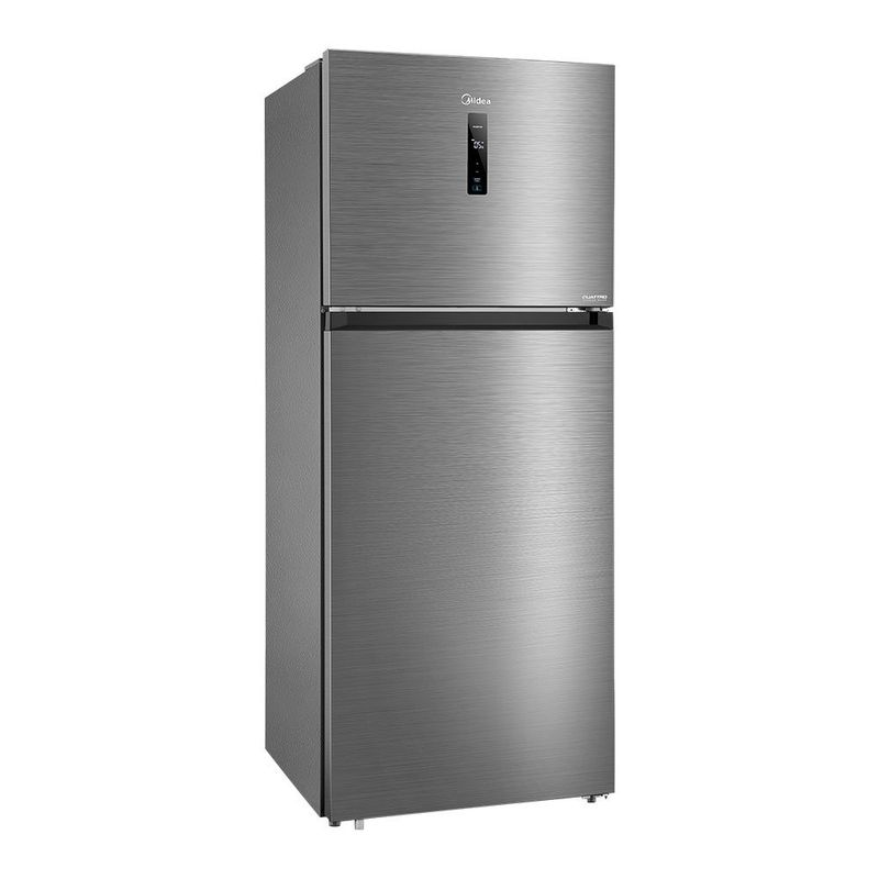 Refrigerador Top Mount Midea 15 pie³ Inverter Quattro Bru Steel