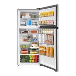 Refrigerador Top Mount Midea 15 pie³ Inverter Quattro Bru Steel