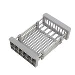 Lavatrastos de Submontar 1 Fosa de 60 x 46 cm Inoxidable con Accesorios