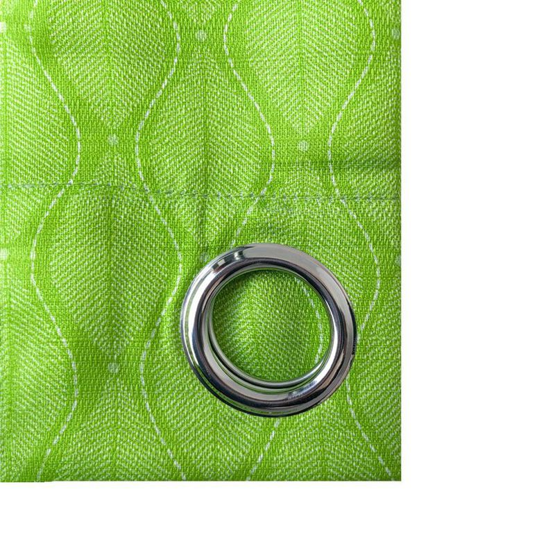 Cortina Jacquard Color Verde de 137 x 228 Cm