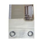 Cortina Jacquard Color Blanco de 137 x 228 Cm