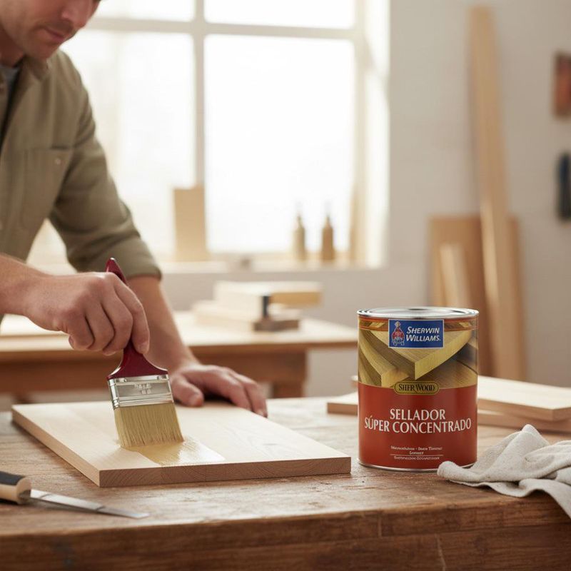 Sellador Súper Concentrado Color Transparente de 1/4 Galón