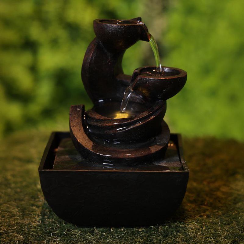 Fuente Decorativa con Luz Led