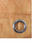 Cortina Jacquard Color Terracota de 137 x 228 Cm