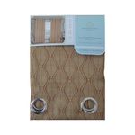 Cortina Jacquard Color Taupe de 137 x 228 Cm