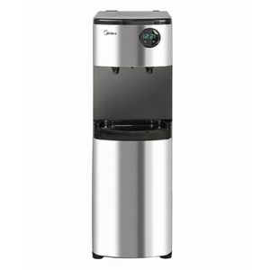 Dispensador de Agua Midea con Carga Inferior Color Silver
