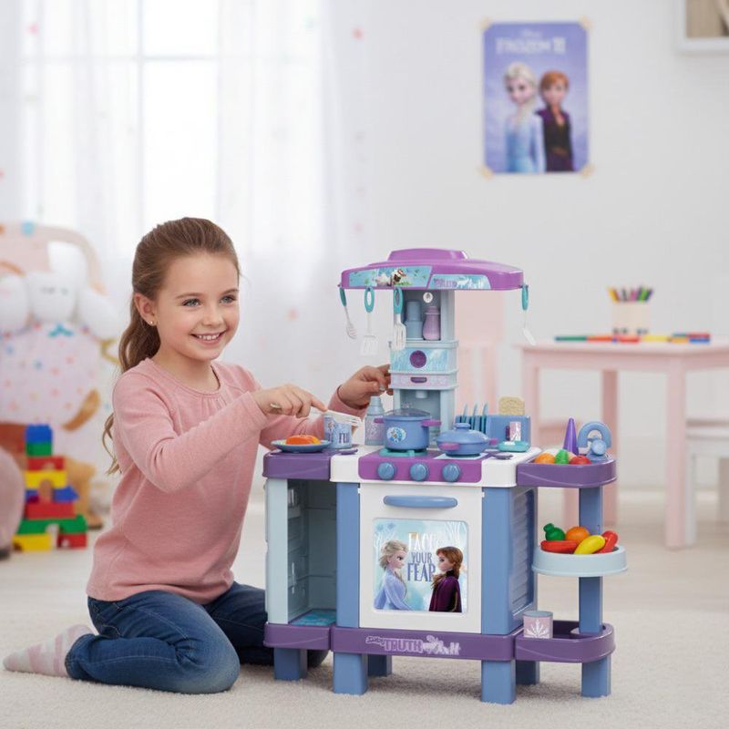 Cocina Infantil con Accesorios Diseño Frozen