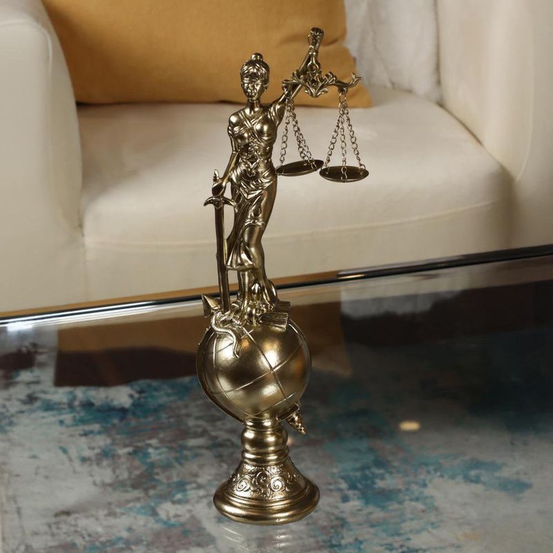 Figura Decorativa Dama de la Justicia