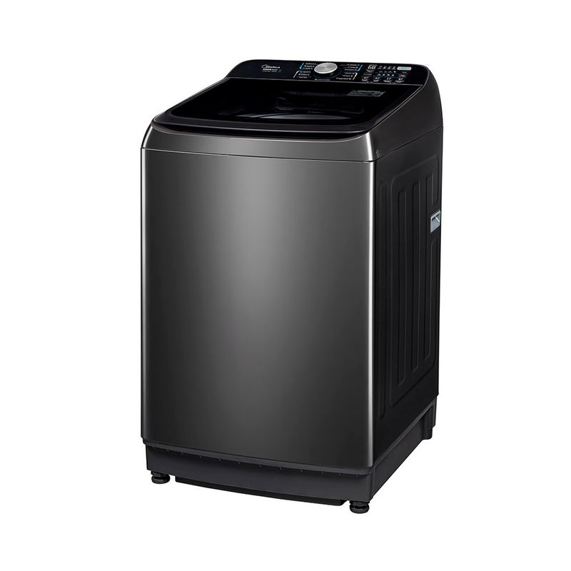 Lavadora Automática de Carga Superior Midea de 18 kg Color Titanio