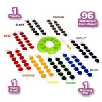 Paleta de Acuarela Lavable Pop Paint con Accesorios