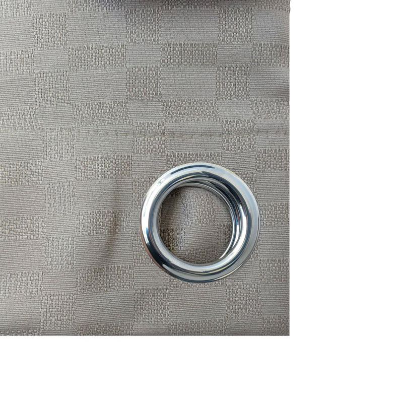Cortina Jacquard Color Taupe de 137 x 228 Cm