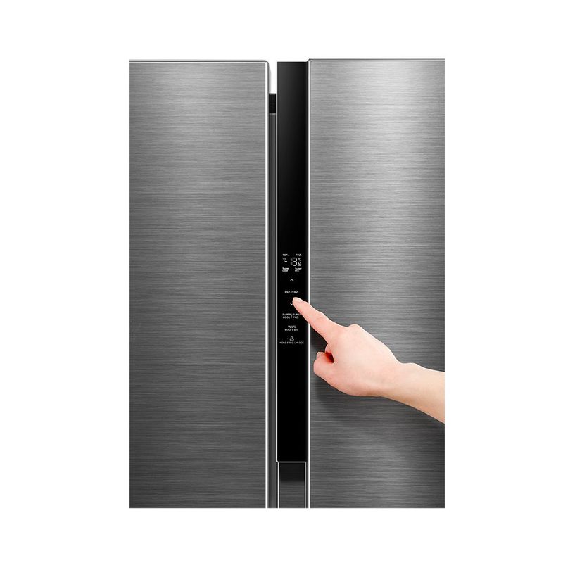 Refrigerador Automático Midea Side By Side Inverter Quattro de 17 pie³