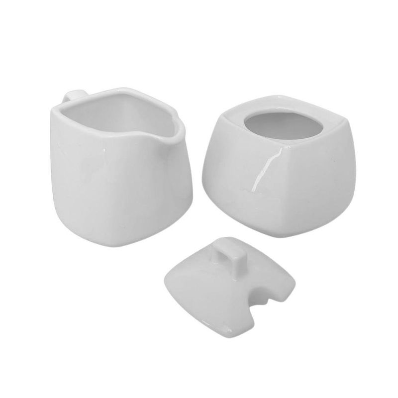 Set de Porcelana Azucarera y Cremera