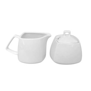 Set de Porcelana Azucarera y Cremera