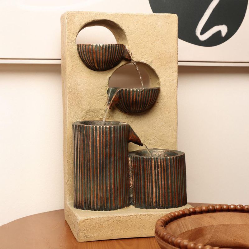 Fuente Decorativa con Luz Led