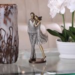 Figura Decorativa de Pareja Texturizada