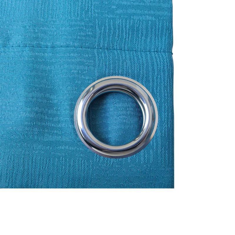 Cortina Jacquard Color Azul de 137 x 228 Cm