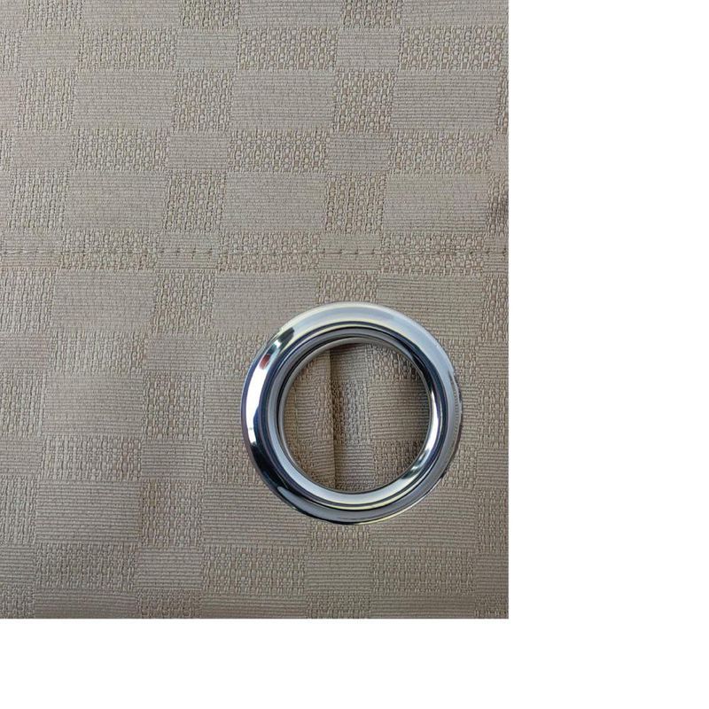 Cortina Jacquard Color Dorado de 137 x 228 Cm