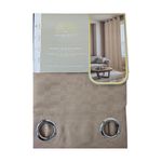 Cortina Jacquard Color Dorado de 137 x 228 Cm