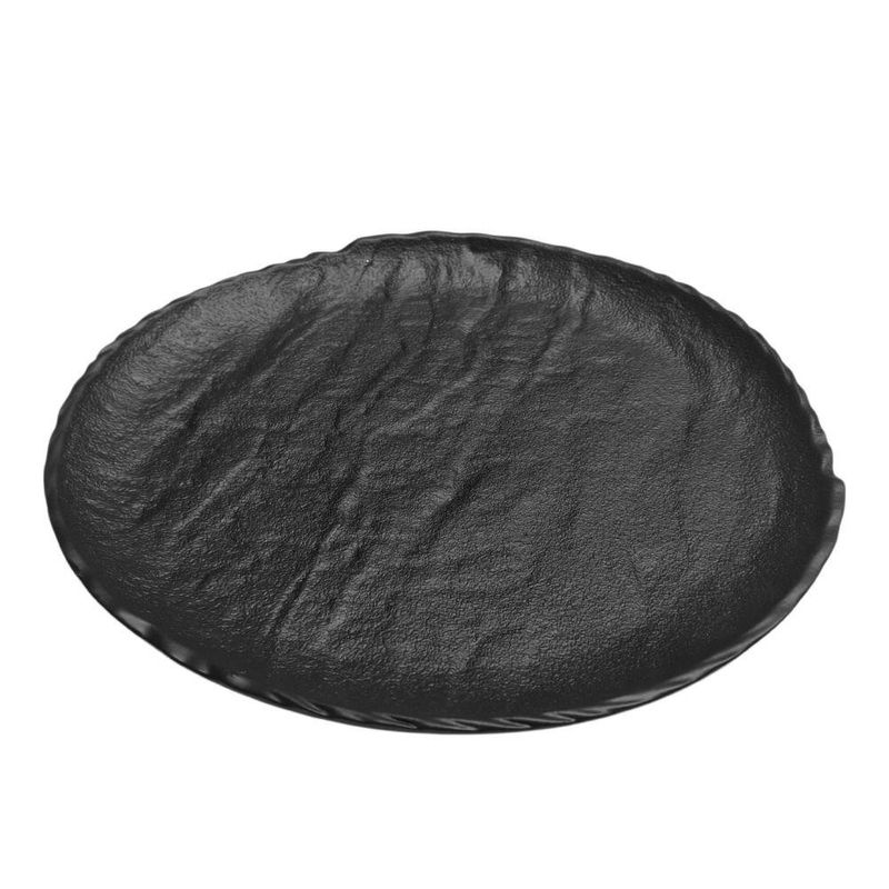 Plato para Cena 9 Plg Slate Negro