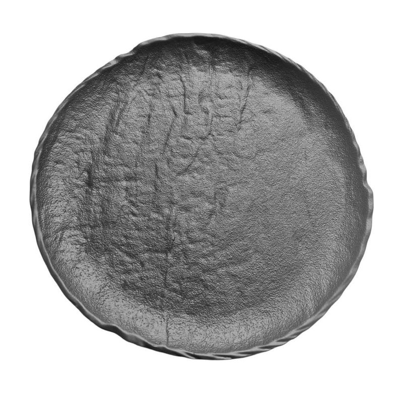 Plato para Cena 9 Plg Slate Negro