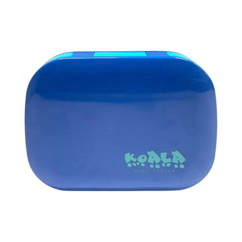 Lonchera Infantil Bento Koala Kids con Accesorios Color Azul y Celeste